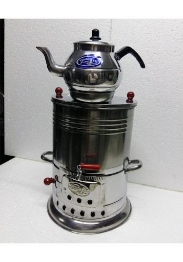 Zarif İş Tek Musluk 5 L Semaver Inox