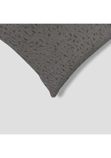 Sezyon Yuna Desenli 45x45 Zeytin Grisi Kırlent Kılıfı Zeytin Gri