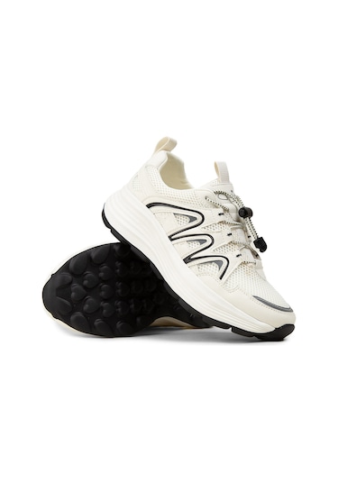 Deery Kadın Beyaz Sneaker Ayakkabı - 26319zbyze01