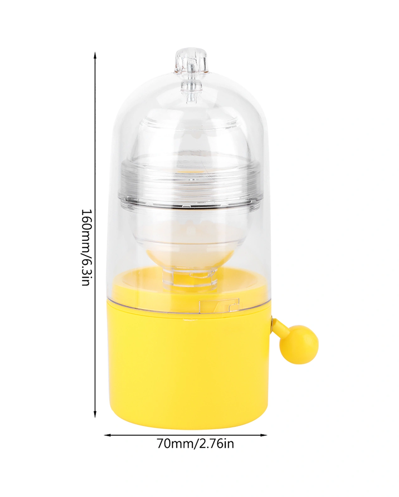 Geeroyoo Kırılmayan Kabukta Sarı Ve Beyazı Karıştıran Manuel Çekmeli Altın Yumurta Oluşturucu Aleti Diğer