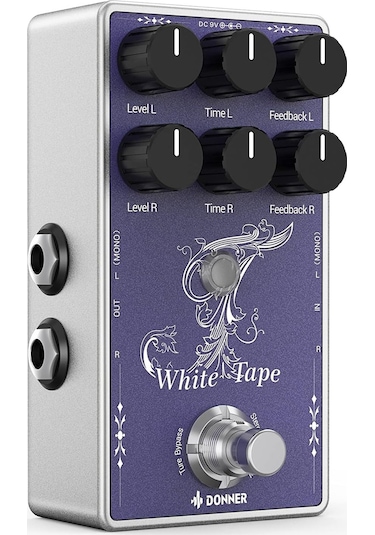 Donner Versatility Delay Pedal Time Effect Pedalı Synthesizer/gitar/drum Machine Uyumlu