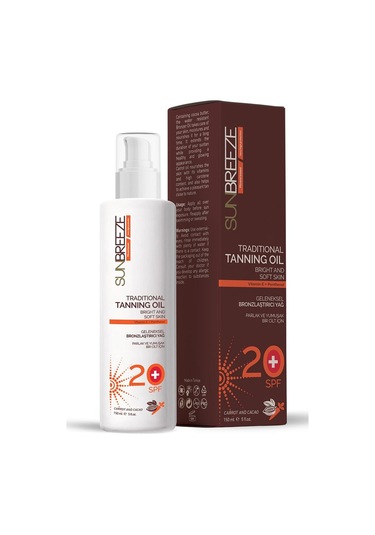 Sunbreeze Bronzlaştırıcı Yağ SPF20+ 150 ML