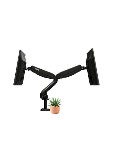 Aoc AD110DX Mekanik Hidrolik USB Hub Çiftli Askı Aparatı
