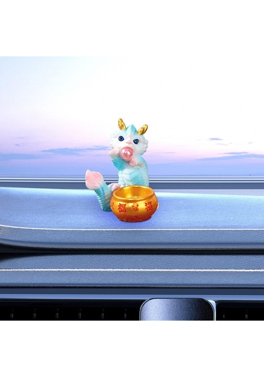 Homyl Çin Yeni Yılı Ejderha Heykeli Heykel Ev Oturma Stil-e