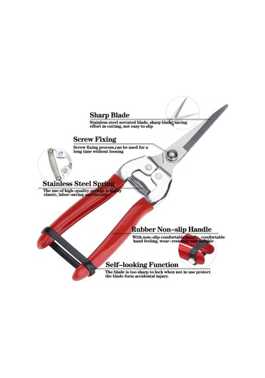 Bahçe El Makası Bahçe Makas Budama Makası Mikro-ucu Budama Snips