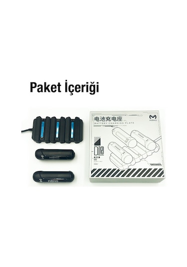 MEMO DL10 Telefon Soğutucu Fan Batarya Şarj Paneli + 2 Yedek Powerbank