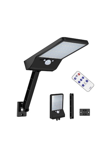 Exeo Güneş Enerjili 48led Kumandalı Harekete Duyarlı Solar Lamba
