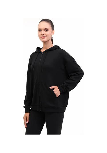 Lumberjack Wb Carla-h Gınsen 5pr Siyah Kadın Sweatshirt A102024671 Siyah