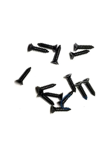 Klips, Menteşe, Ayak, Ağaç, Sunta Vidası 2,2x9,5mm - Siyah 100 Adet Diğer