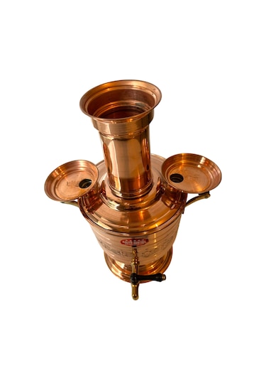 Bakir Desenli Kömürlü Semaver23-302