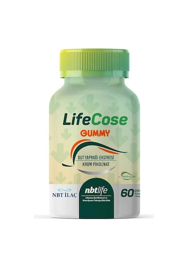 Lifecose Gummy 60 Yumuşak Kapsül
