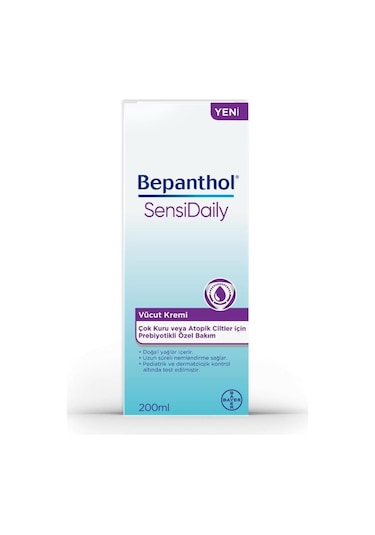 Bepanthol Sensidaily Vücut Kremi 200   ML