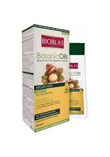 Bioblas Botanic Oils Argan Yağlı Şampuan 360 Ml Tüm Saçlar