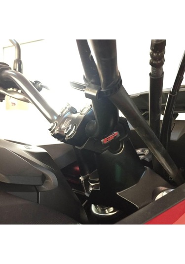 GP Kompozit Honda NC 700 X-S / NC 750 X-S 2012-2025 Uyumlu Gidon Yükseltme Siyah