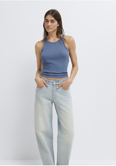 Mavi - Halter Yaka Mavi Atlet 1613912-70736