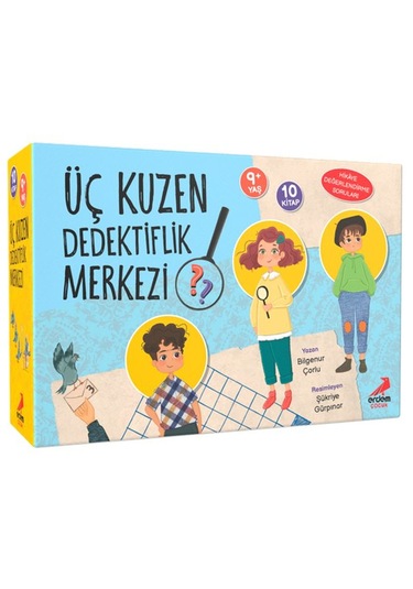 Üç Kuzen Dedektiflik Merkezi 10 Kitap Set