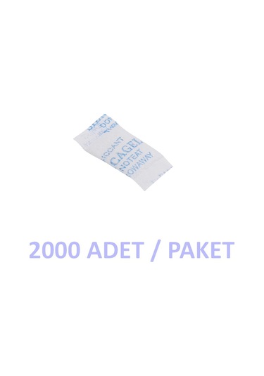 Silika Jel Rutubet Önleyici 0.5 G - Silikajel 2000 Adet-Paket
