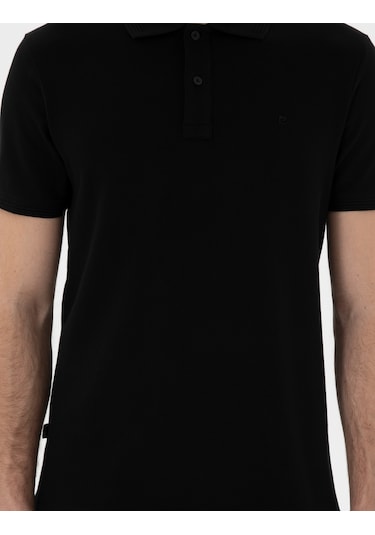 Pierre Cardin Erkek Siyah Tişört Basic 50302561-vr046 Siyah