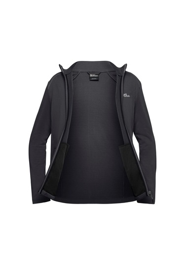 Jack Wolfskın Jack Wolfskin Kolbenberg Fz Erkek Gri Polar Ceket 6350 Antrasit