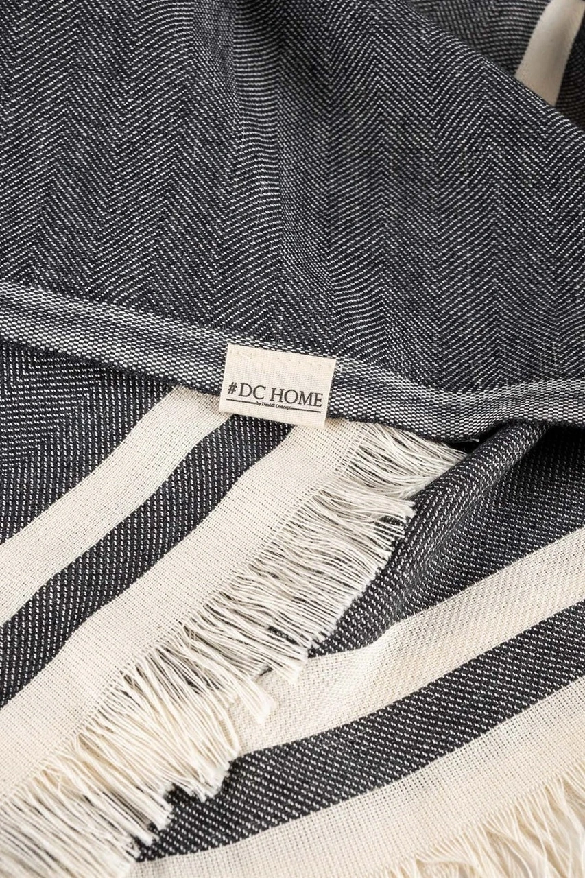 Alinda Pamuklu Maxi Boy Kolları Kapatan Kaymaz Terletmez Koltuk Örtüsü 170x300 - Antrasit Antrasit