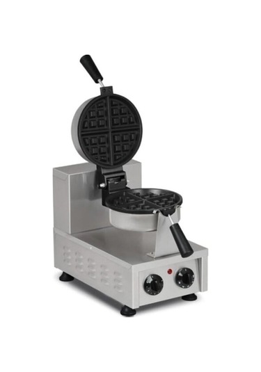 Elektrikli Kare Model Tekli Waffle Makinesi Dönerli Zamanlayıcılı Wfl12.e12.0101.z5f