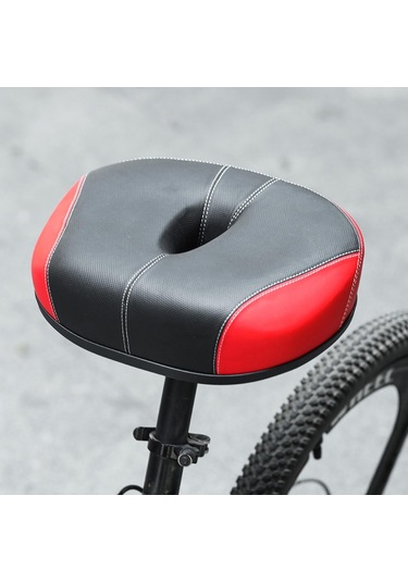 Suntek Konfor Bisiklet Koltuk Minderi Dağ Bisikleti Kırmızı