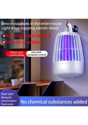 Maoyaya Usb Şarjlı Sessiz Böcek Sinek Tuzağı