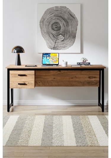 Ms2c Çalışma Masası,ofis Masası - 70x160 Cm - Çam Ms2c - 160 - Çam