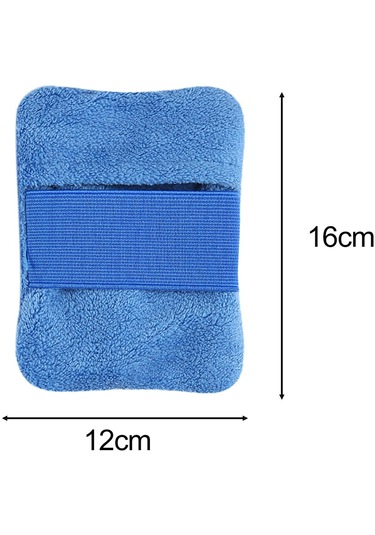 Suntek Plaj Kum Temizleme Çantası Açık Hava Mavi-16cmx12cm