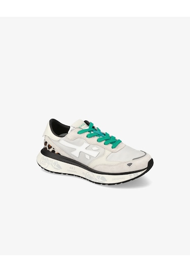 Premiata Sneakers Lauryn 7485 Beyaz - Leopar