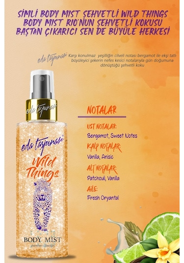 Eda Taşpınar Wild Things Body Mist Vücut Spreyi 200 ML