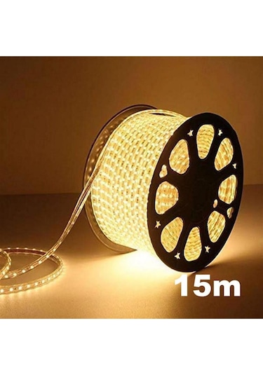 Şanled Hortum Esnek Şerit Led Günışığı + 220V Fiş 15 Metre