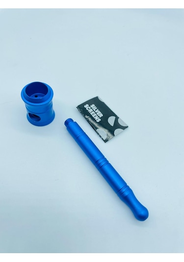 Alcan Metal Pipo 2 Parça Süzgeçli Pipo 10 CM