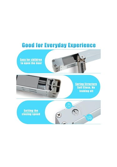 Kapı Kapatıcı- Alaşımlı, Otomatik Kapı Kapı Kapatıcı