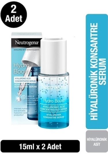 Neutrogena Hydro Boost Hyaluronik Serum 2 x 15 ML