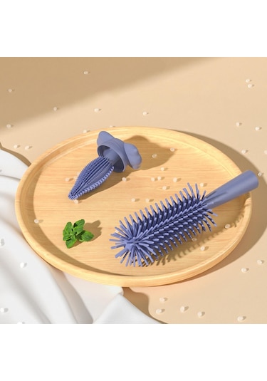 Homyl 4x Emzik Şişe Fırçası Yıkama Temizleme Için Yeşil