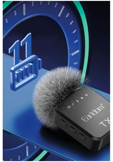 Kablosuz Yaka Mikrofonu İle Profesyonel Ses Kalitesi 3in1