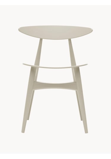 Ch33t Kayın Ahşap Sandalye - Hans J. Wegner Tasarımı, Danimarka Ekru