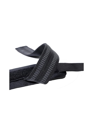Torq Athletics Big Grip Pro Lifting Straps 2'li - Siyah Siyah