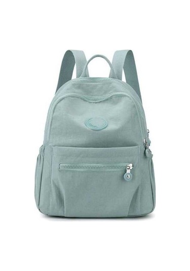 Ganzhoushop Sky Sırt Sırt Seyahat Omuz Moda Mini Küçük Kapasiteli Hafif Çantası Çantası Çantası Büyük Blue Bf Çok Renkli