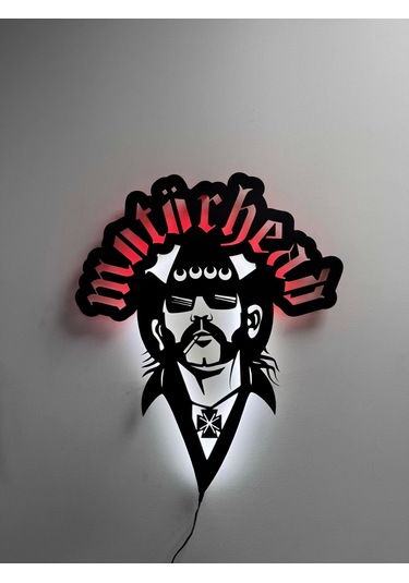 Motörhead Led Işıklı Tablo