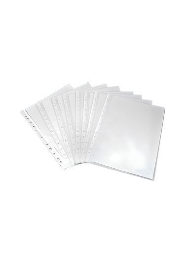 N'pratik Şeffaf Poşet Dosya - 1 Paket 100 Adet Dayanıklı Ve Kullanışlı