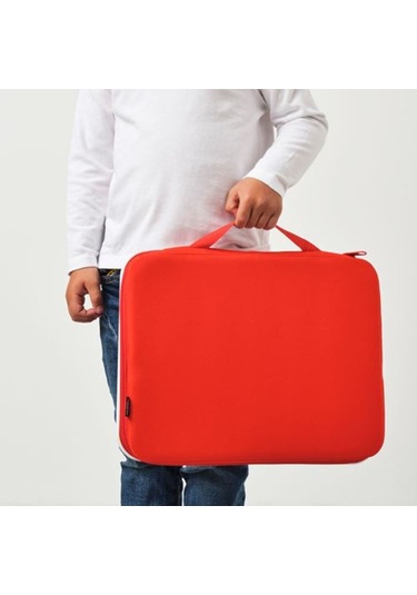 Ikea Mala Çocuk Yazı Çizim Boyama Çantası Kırmızı