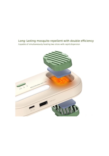 Youtek 4000mah Akıllı Sürekli Susturucu: Elektrikli Isı Ve Işık Dalga İle Enkaz Pil, 2/4 Saat Zamanlayıcı, Askılı Kordon Ve 8 Adet Sürekli Tablet Hediye Diğer