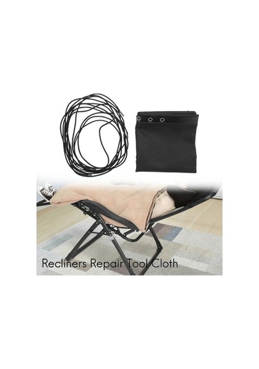 Bloomnest Sandalye Yedek Kumaş Katlanır Koltuklar Açık Hava Kampı Veranda Bahçe Havuzu İçin 63x17in Altın-siyah A1003 Altın - Siyah