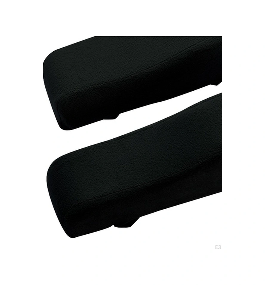 Fastbuy Siyah Bilgisayar İçin 2 Adet Evrensel Kol Koruyucu Kapak, Yeniden Kullanılabilir Kol Dayama Minderi Sandalye Kaplamas Siyah