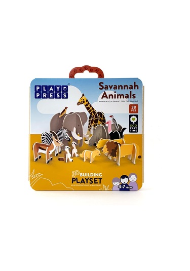 Playpress - Story Playset - Savannah Animals