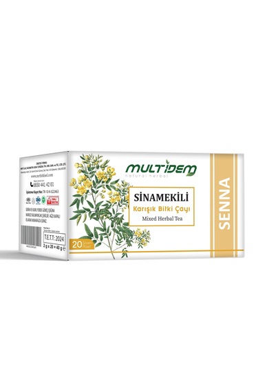 Multidem Hmd Sinamekili Karışık Bitkisel Çay 20'li