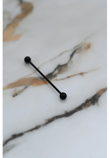 316l Cerrahi Çelik Siyah Düz Köprü Piercing-0vp175 Çok Renkli