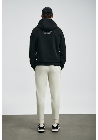Lufian Snow Erkek Sweatshirt Siyah Siyah 112030183100100 Siyah